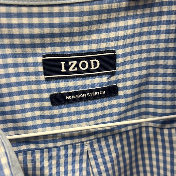 Blue checked men’s shirt - Picture 2 of 2
